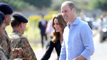 Britain's Prince William and Catherine, Duchess of Cambridge, visit Pakistan