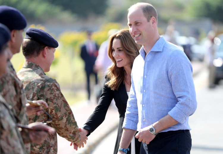 Britain's Prince William and Catherine, Duchess of Cambridge, visit Pakistan