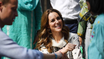 Britain's Prince William and Catherine, Duchess of Cambridge, visit Pakistan