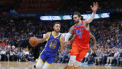 NBA: Golden State Warriors at Oklahoma City Thunder