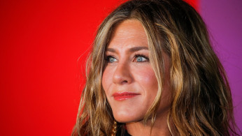 Aniston arrives to the global premiere for Apple's 