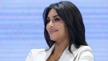 Reality TV personality Kim Kardashian attends a public discussion during the World Congress on Information Technology (WCIT 2019) in Yerevan