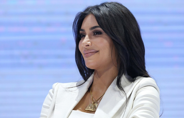 Reality TV personality Kim Kardashian attends a public discussion during the World Congress on Information Technology (WCIT 2019) in Yerevan