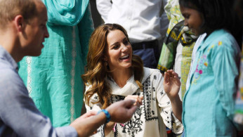 Britain's Prince William and Catherine, Duchess of Cambridge, visit Pakistan