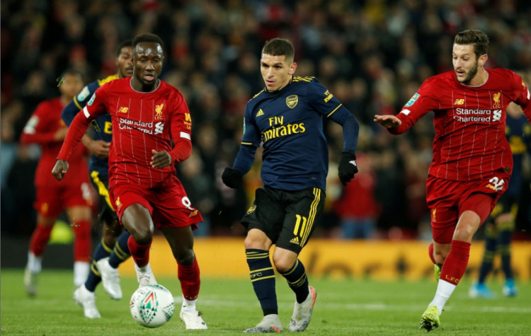 Soccer Football - Carabao Cup - Fourth Round - Liverpool v Arsenal - Anfield, Liverpool, Britain