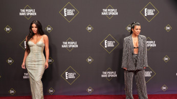 Kim Kardashian and Kourtney Kardashian