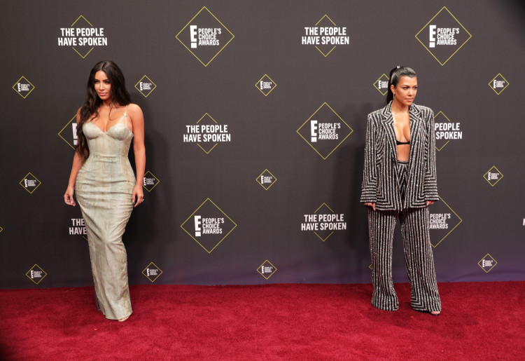 Kim Kardashian and Kourtney Kardashian