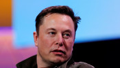 SpaceX owner and Tesla CEO Elon Musk speaks during a conversation with legendary game designer Todd Howard at the E3 gaming convention in Los Angeles