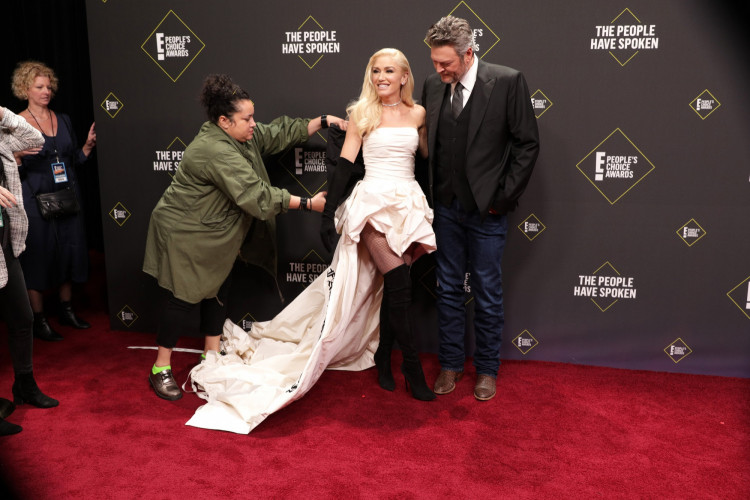 Gwen Stefani and Blake Shelton