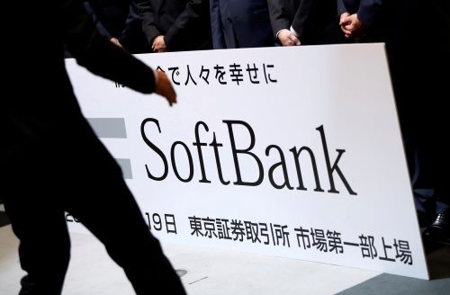 SoftBank Corp. on the Tokyo Stock Exchange in Tokyo
