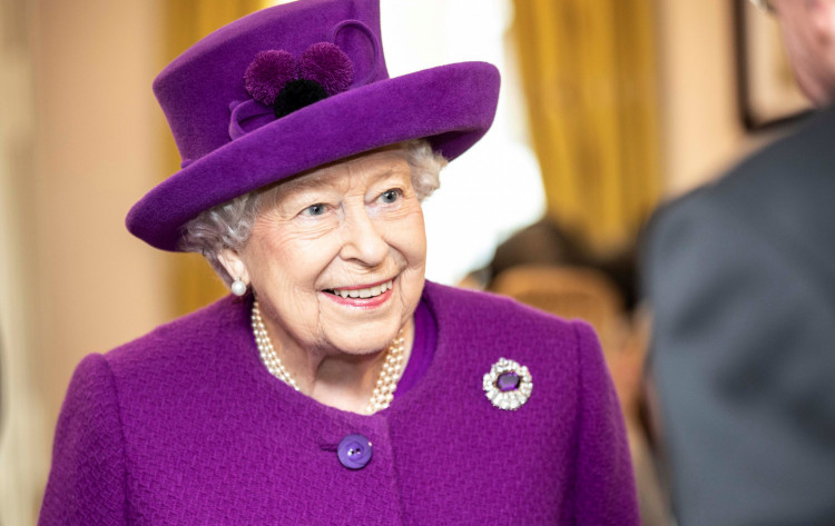 Britain's Queen Elizabeth II visits Royal British Legion Industries village in Aylesford, Britain, November 6, 2019. Richard Pohle/Pool via REUTERS
