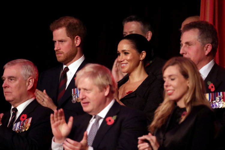 Prince Harry, Meghan Markle, and Prince Andrew
