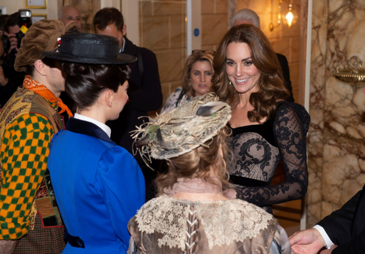 Britain’s Prince William and Catherine, Duchess of Cambridge attend the Royal Variety Performance in London