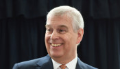 Britain's Prince Andrew, Duke of York visits the Royal National Orthopaedic Hospital in London