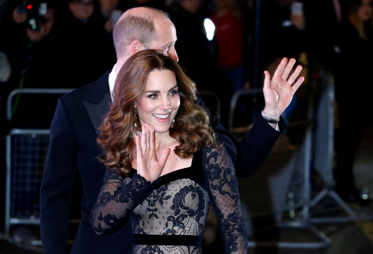 Britain's Prince William, Duke of Cambridge, and Catherine, Duchess of Cambridge, arrive at the Royal Variety Performance in London