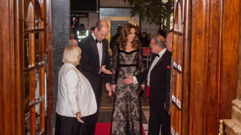 Britain's Prince William and Catherine, Duchess of Cambridge, attend the Royal Variety Performance in London