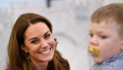 Britain's Catherine, Duchess of Cambridge, visits Nook Children's Hospice in Norfolk