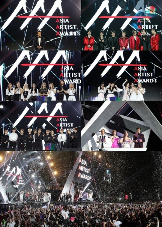 2019 Asia Artist Awards Grand Prizes Given to Jang Dong Gun, GOT7, TWICE, Red Velvet, And Seventeen