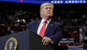 U.S. President Donald Trump holds a campaign rally in Sunrise, Florida, U.S., November 26, 2019. REUTERS/Yuri Gripas