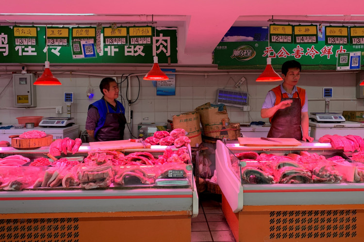 China pork vendors
