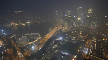 Singapore business district