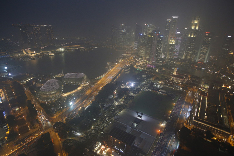 Singapore business district