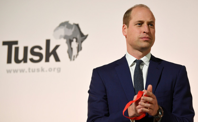 Britain's Prince William, Duke of Cambridge appears on stage at the Tusk Conservation Awards in London, Britain, November 21, 2019. REUTERS/Toby Melville/Pool