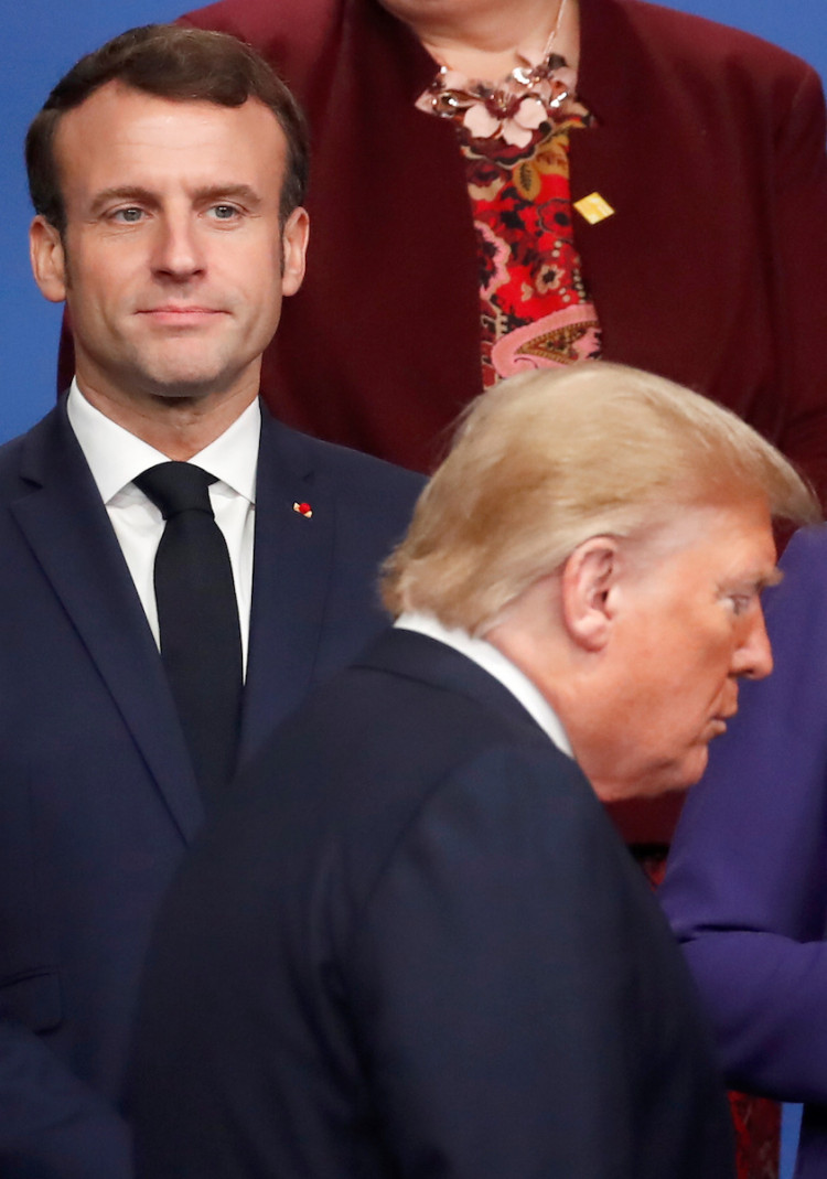 Macron and Trump