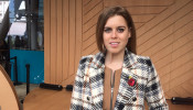 Britain's Princess Beatrice of York poses for a photo at the Web Summit in Lisbon, November 7, 2018. Thomson Reuters Foundat