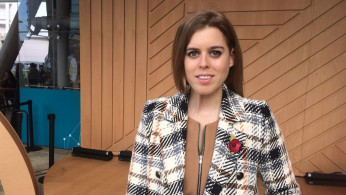 Britain's Princess Beatrice of York poses for a photo at the Web Summit in Lisbon, November 7, 2018. Thomson Reuters Foundat