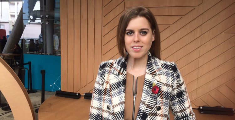 Britain's Princess Beatrice of York poses for a photo at the Web Summit in Lisbon, November 7, 2018. Thomson Reuters Foundat