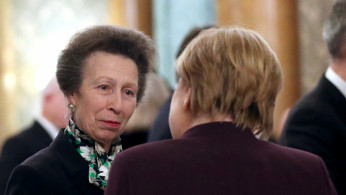 NATO leaders attend an reception at Buckingham Palace in London