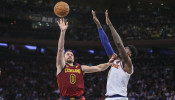 NBA: Cleveland Cavaliers at New York Knicks