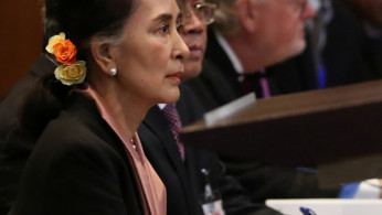 Myanmar's leader Aung San Suu Kyi 