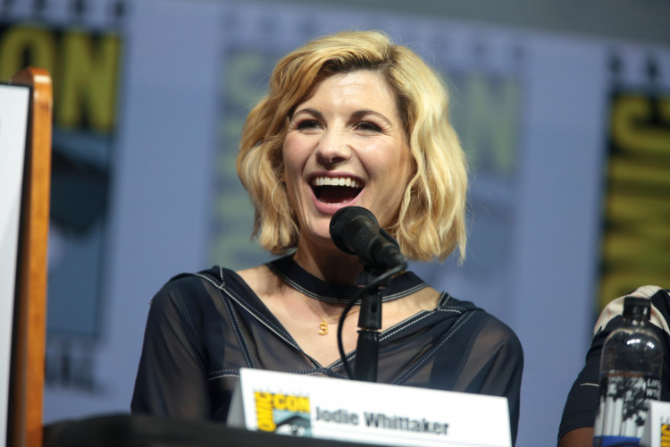 Jodie Whittaker, "The Doctor" from the cast of the BBC show "Doctor Who"