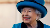 Britain's Queen Elizabeth visits the new headquarters of the Royal Philatelic society in London, Britain November 26, 2019. Tolga Akmen/Pool via REUTERS