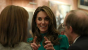 NATO leaders attend a reception at Buckingham Palace in London