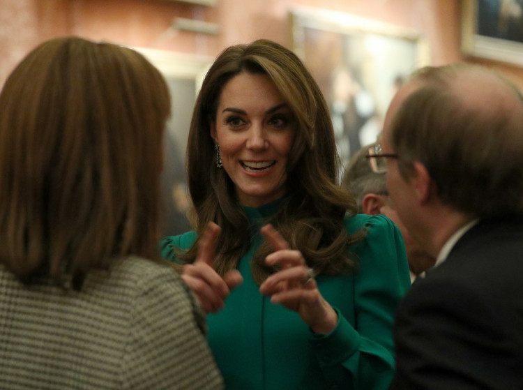 NATO leaders attend a reception at Buckingham Palace in London