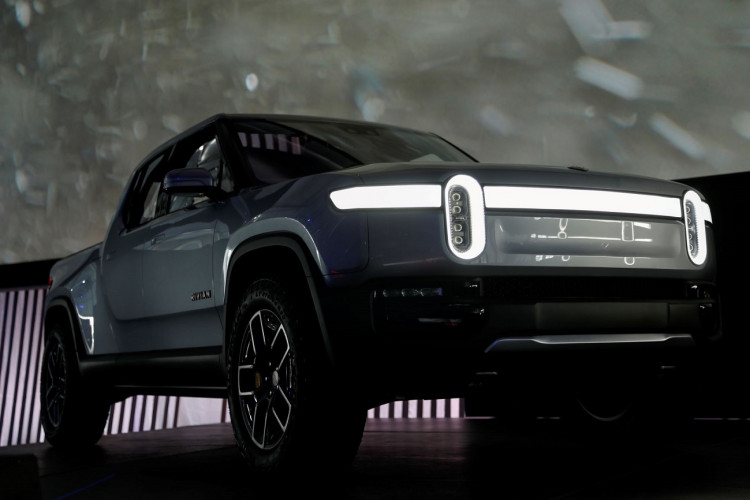 Rivian introduces R1T all-electric pickup truck at Los Angeles Auto Show in Los Angeles, California, U.S. November 27, 2018. 
