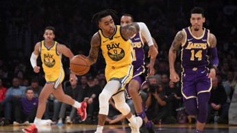 NBA: Golden State Warriors at Los Angeles Lakers