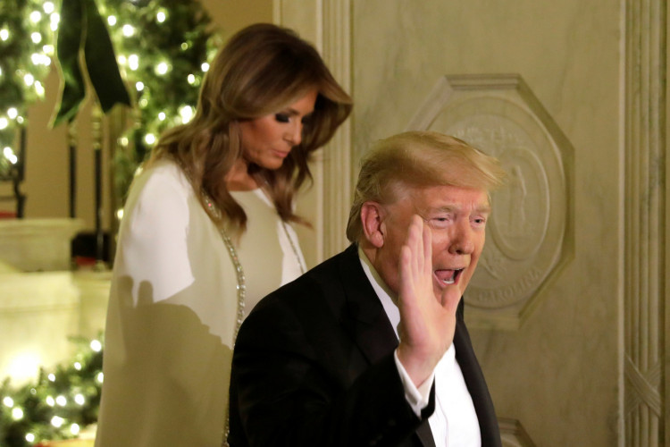 U.S. President Donald Trump and First Lady Melania Trump