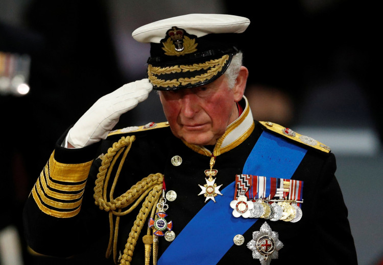 Official commissioning ceremony of HMS Prince of Wales, in Portsmouth