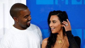Kim Kardashian and Kanye West
