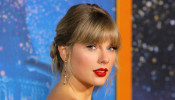 Singer Taylor Swift arrives for the world premiere of the movie 