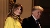 Melania Trump and Donald Trump