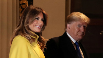 Melania Trump and Donald Trump