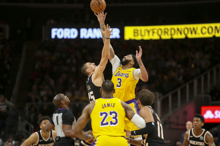 NBA: Los Angeles Lakers at Atlanta Hawks