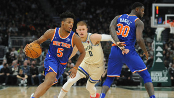 NBA: New York Knicks at Milwaukee Bucks