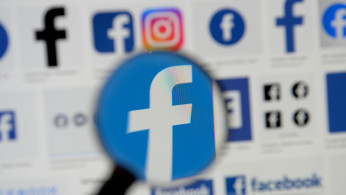 FILE PHOTO: Facebook logos