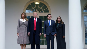 Melania Trump and Donald Trump